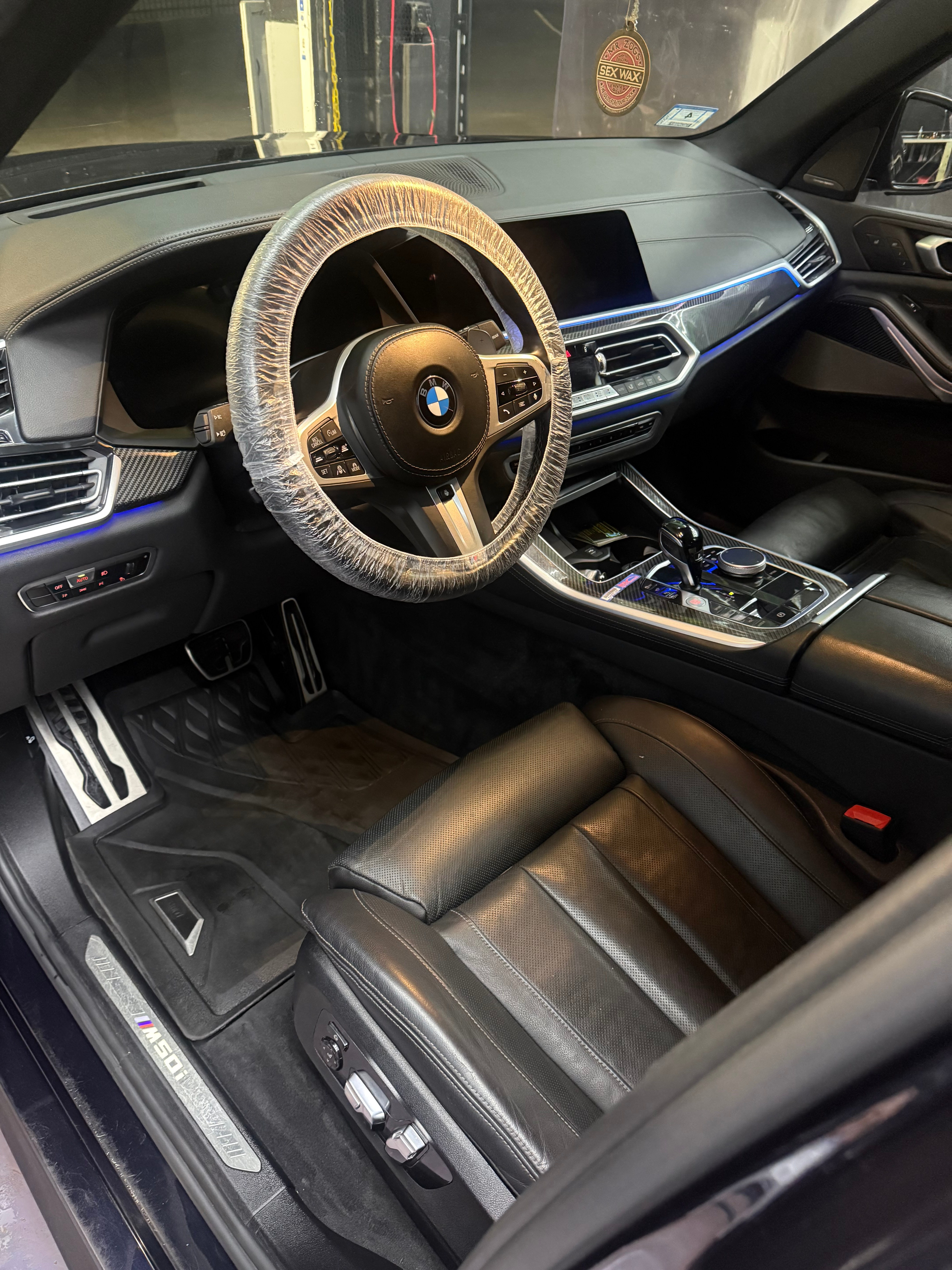 BMW interior professional detailing